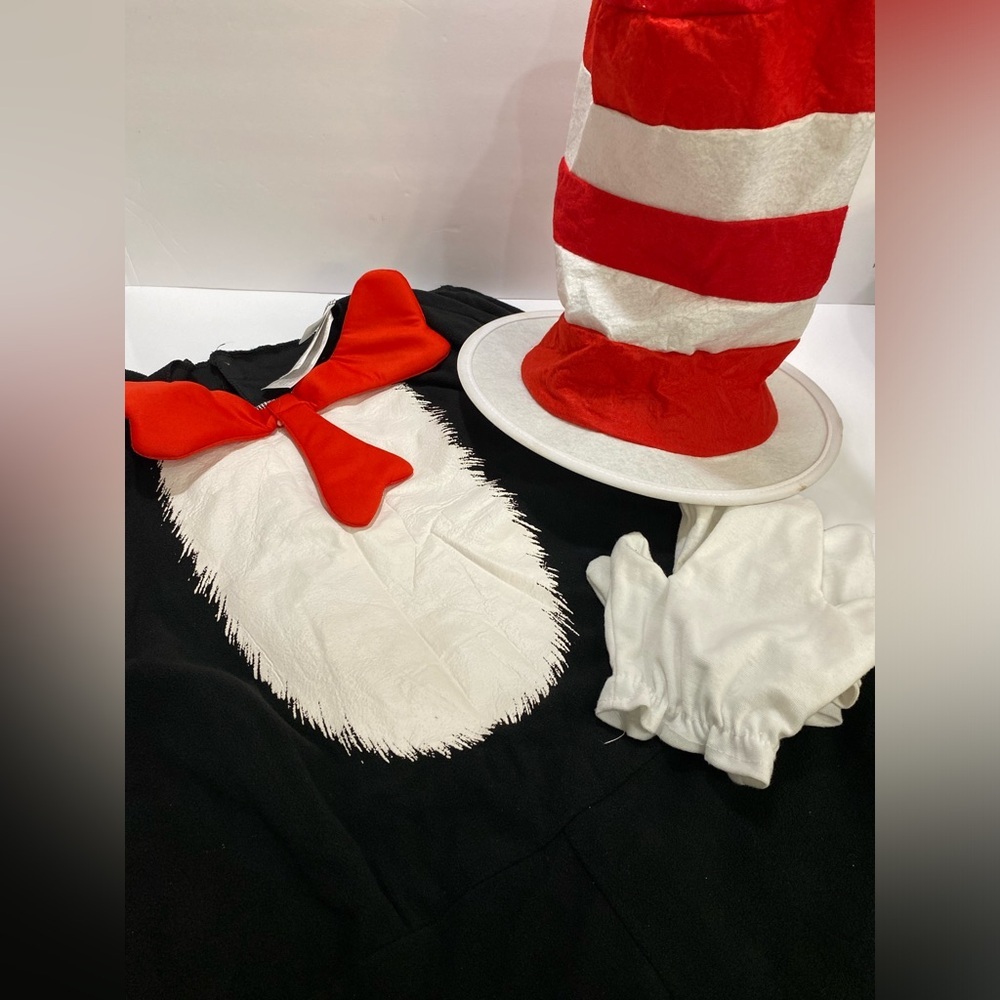 Cat in the Hat Adult Costume - Picture 3 of 8